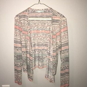 Designed cardigan